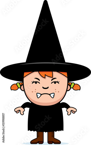 Angry Child Witch