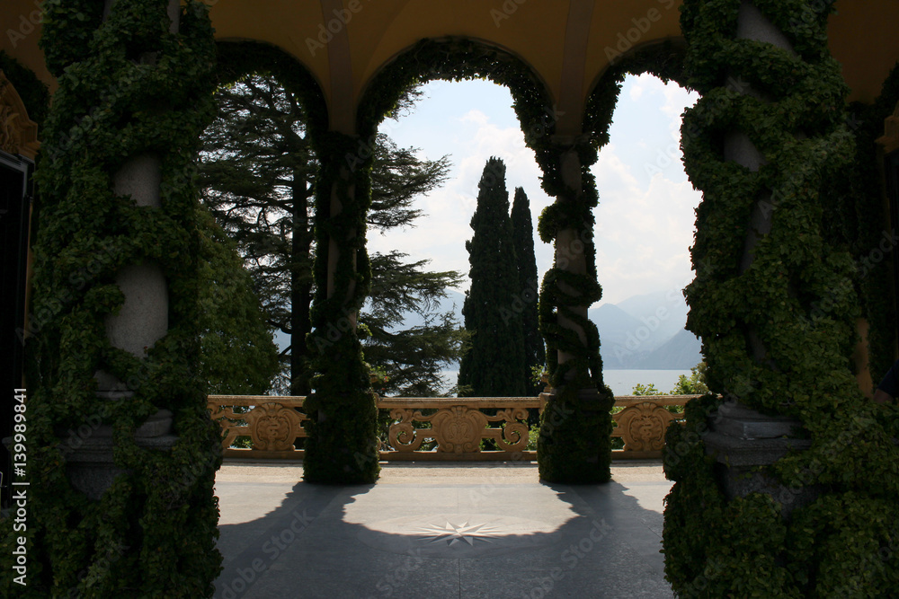 Villa Balbianello garden Italy