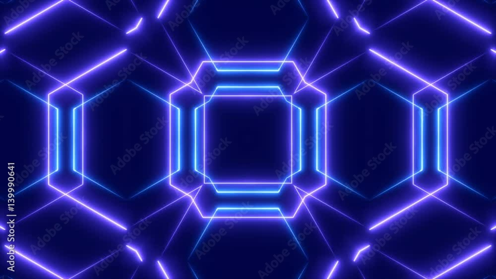 blue abstract background, moving light and lines, loop blue abstract background, moving light and lines, loop
