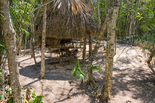 Mayan Ceremony Hut