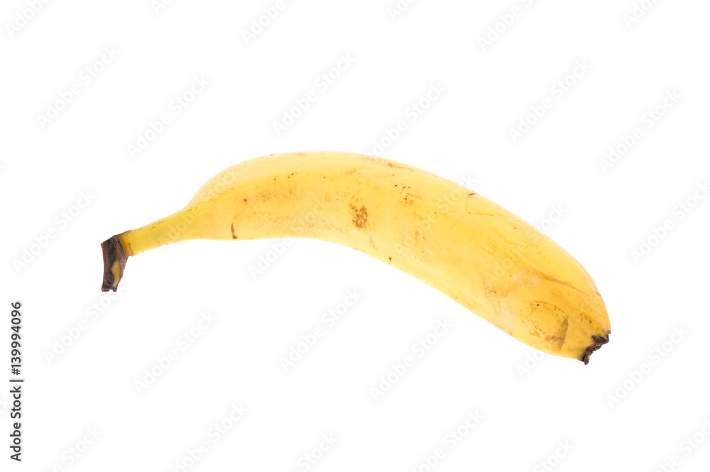 Banana isolated on a white background Banana isolated on a white background