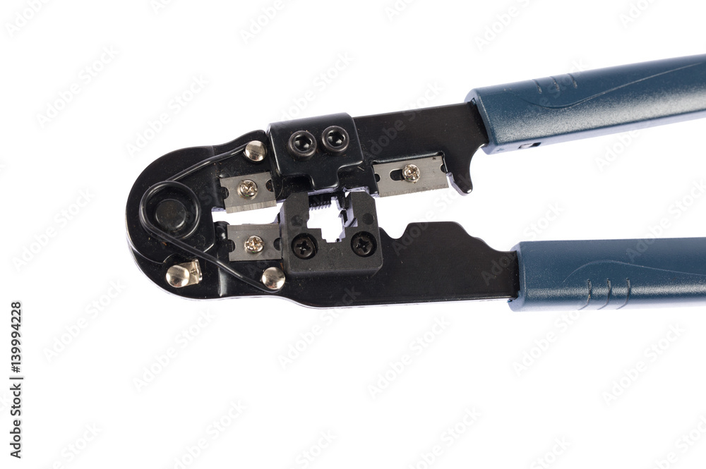 Cable Cutter isolated on a white background Cable Cutter isolated on a white background