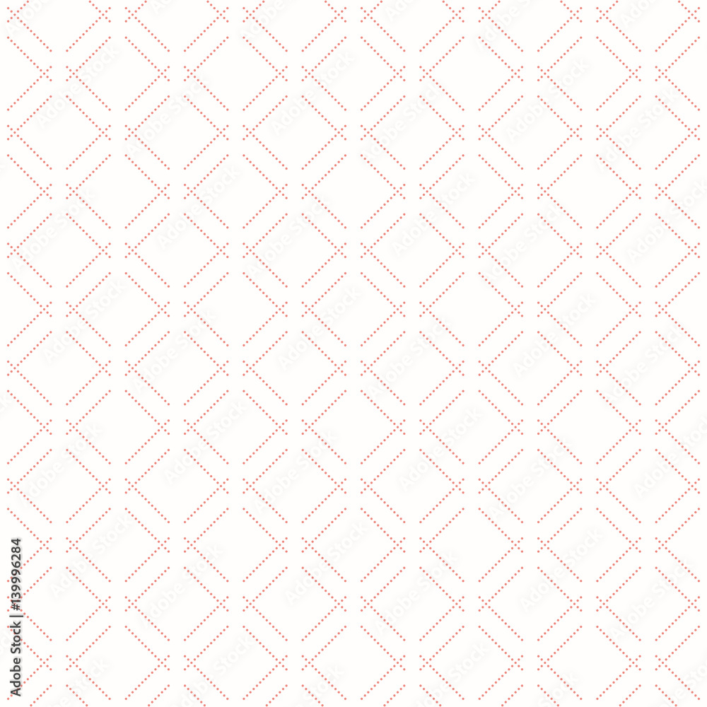 Geometric dotted vector pink pattern. Seamless abstract modern texture for wallpapers and backgrounds Geometric dotted vector pink pattern. Seamless abstract modern texture for wallpapers and backgrounds