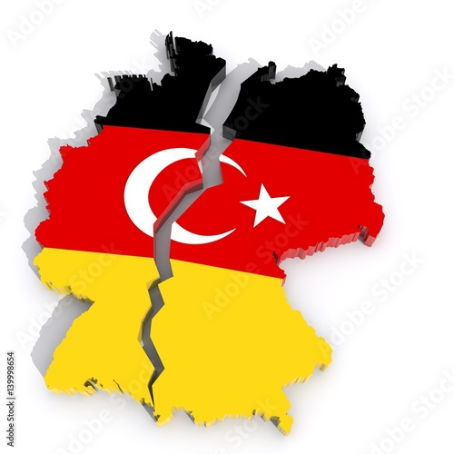Canvas Print deutschland_türkei