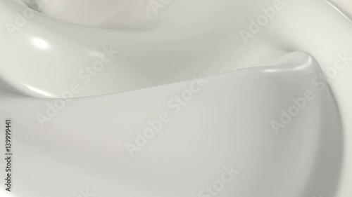 delicious and creamy yogurt liquid loopable animation background