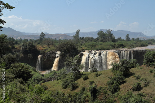 Der Nil Wasserfall Tisissat in Äthiopien photo