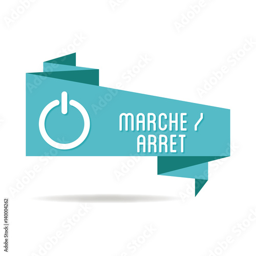 Logo marche / arrêt.