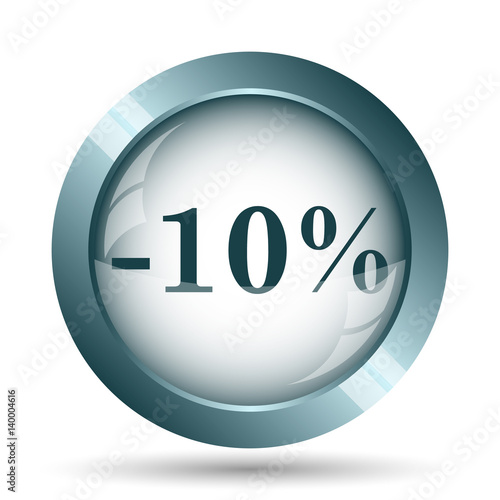 10 percent discount icon