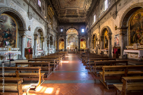 Church of San Domenico in Siena, Tuscany, Italy