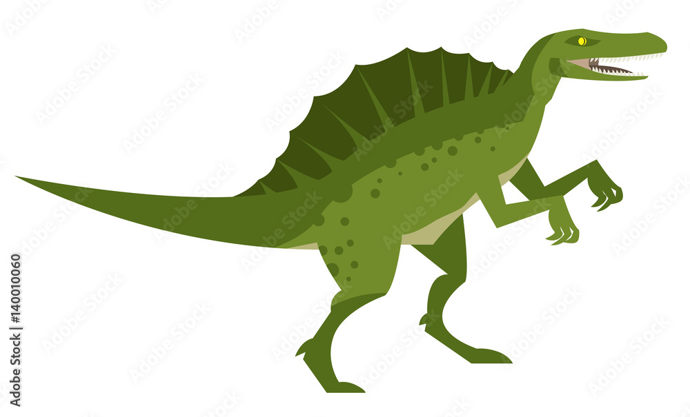 Fototapeta premium hungry bad spinosaurus