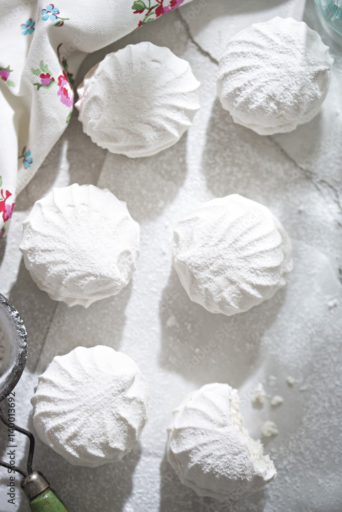 Obraz premium Meringues