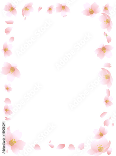 Wallpaper Mural 桜のフレーム Torontodigital.ca