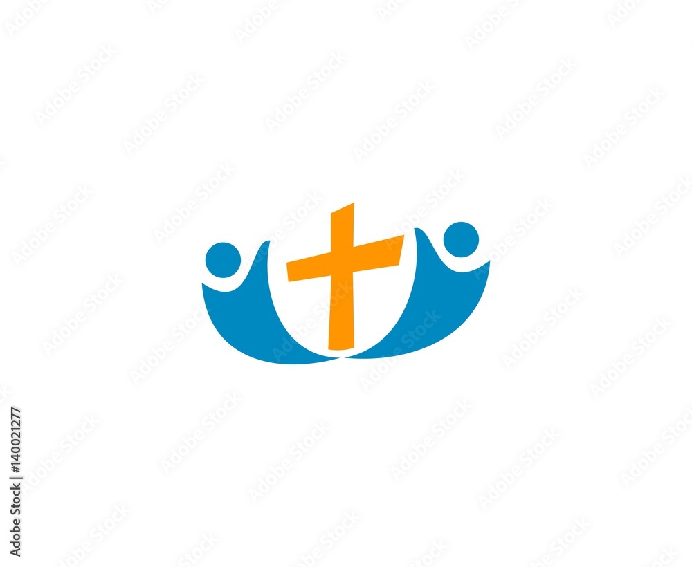 Obraz premium Church logo