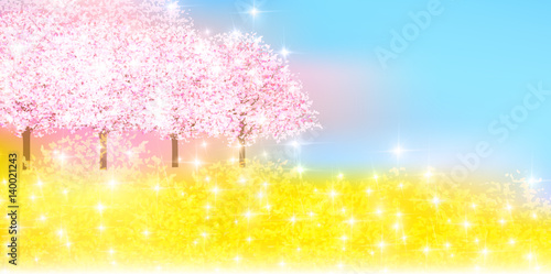 桜　花　春　背景