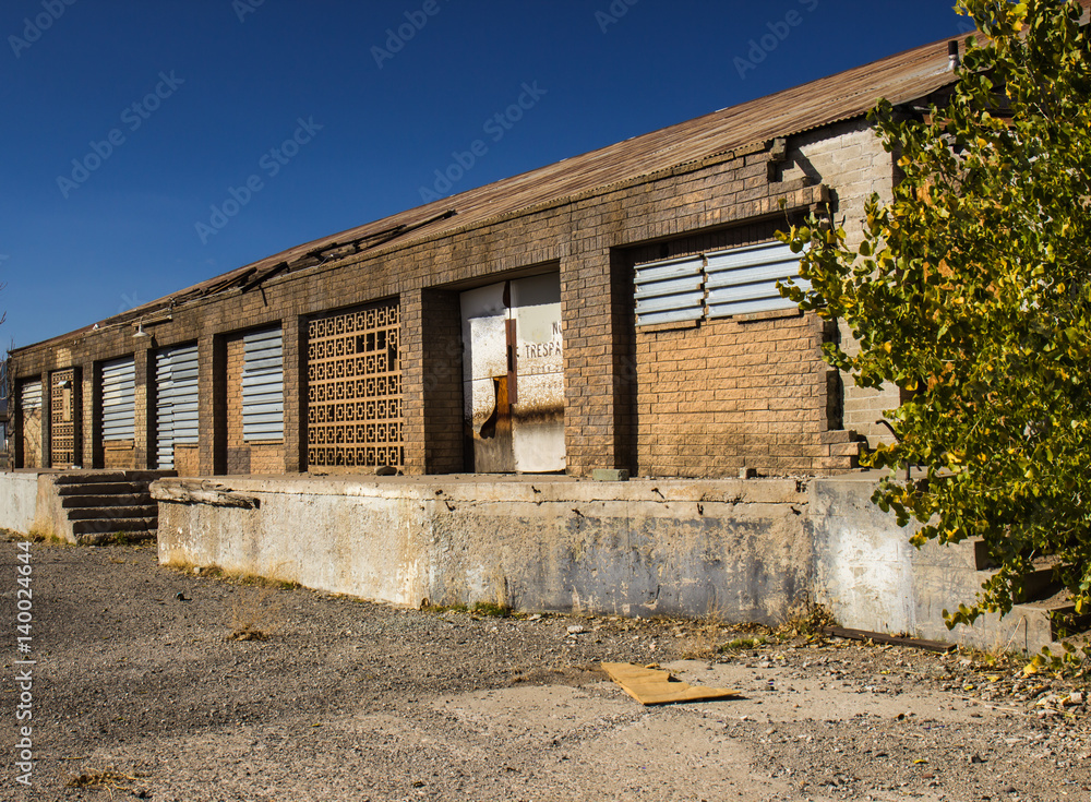 Abandoned Old Commercial Building Abandoned Old Commercial Building