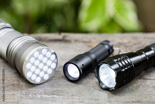 Bild auf Leinwand pocket flashlight for EDC