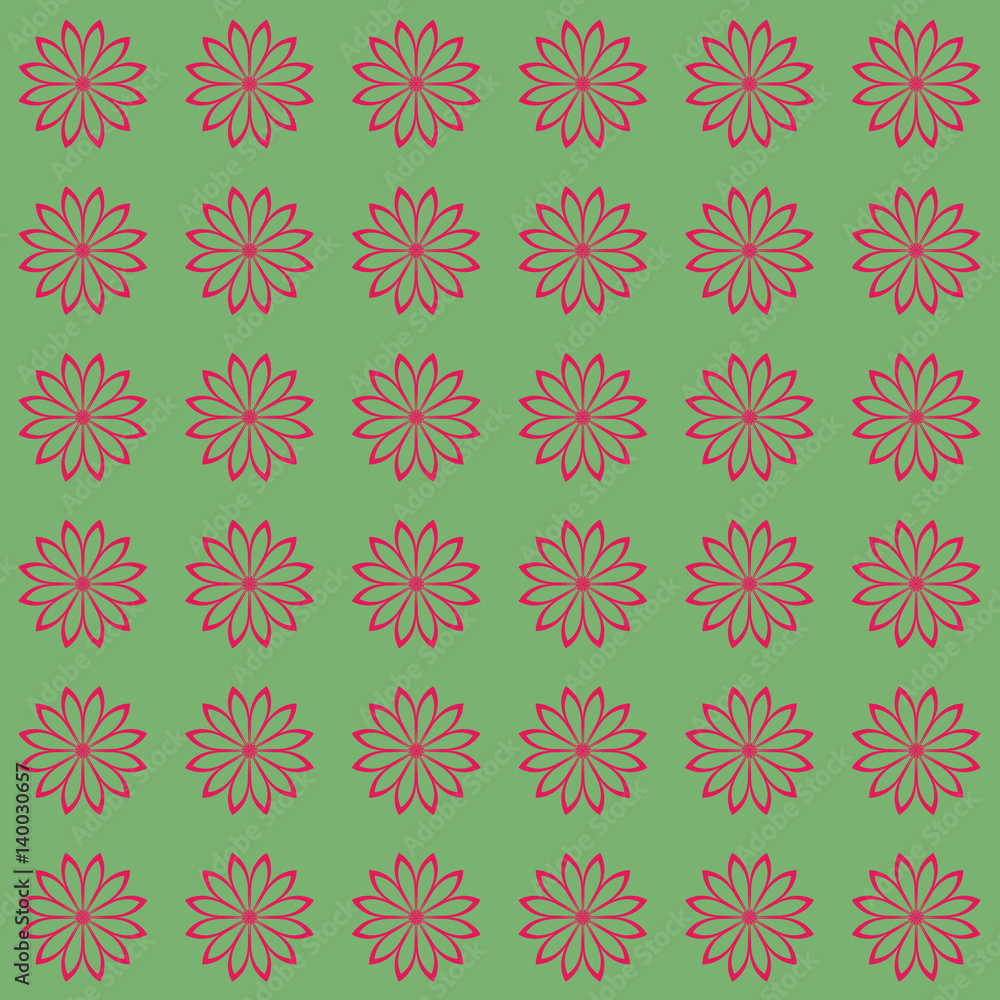 Fototapeta premium floral seamless background pattern
