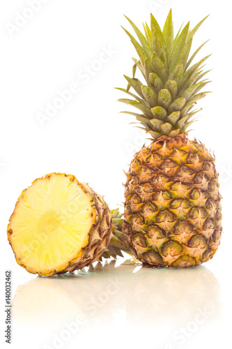 Pineapple On White