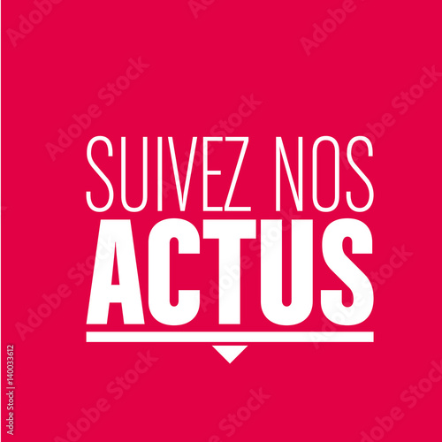 suivez nos actus