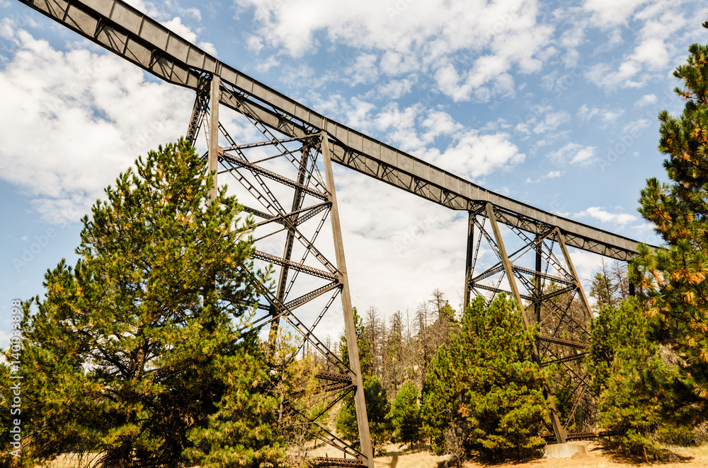 Fototapeta premium Corbin Train Trestle