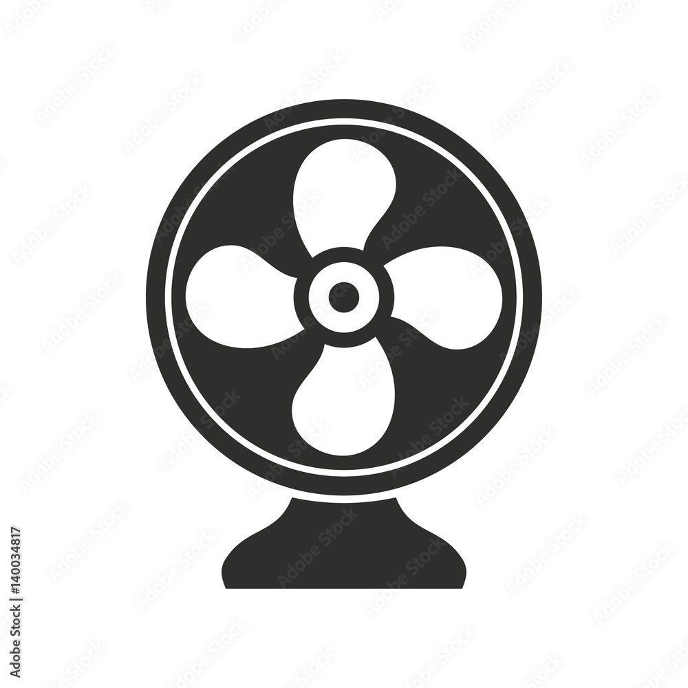 Fan - vector icon. Fan - vector icon.
