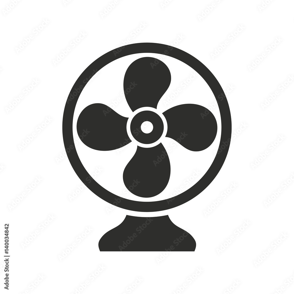 Fan - vector icon. Fan - vector icon.