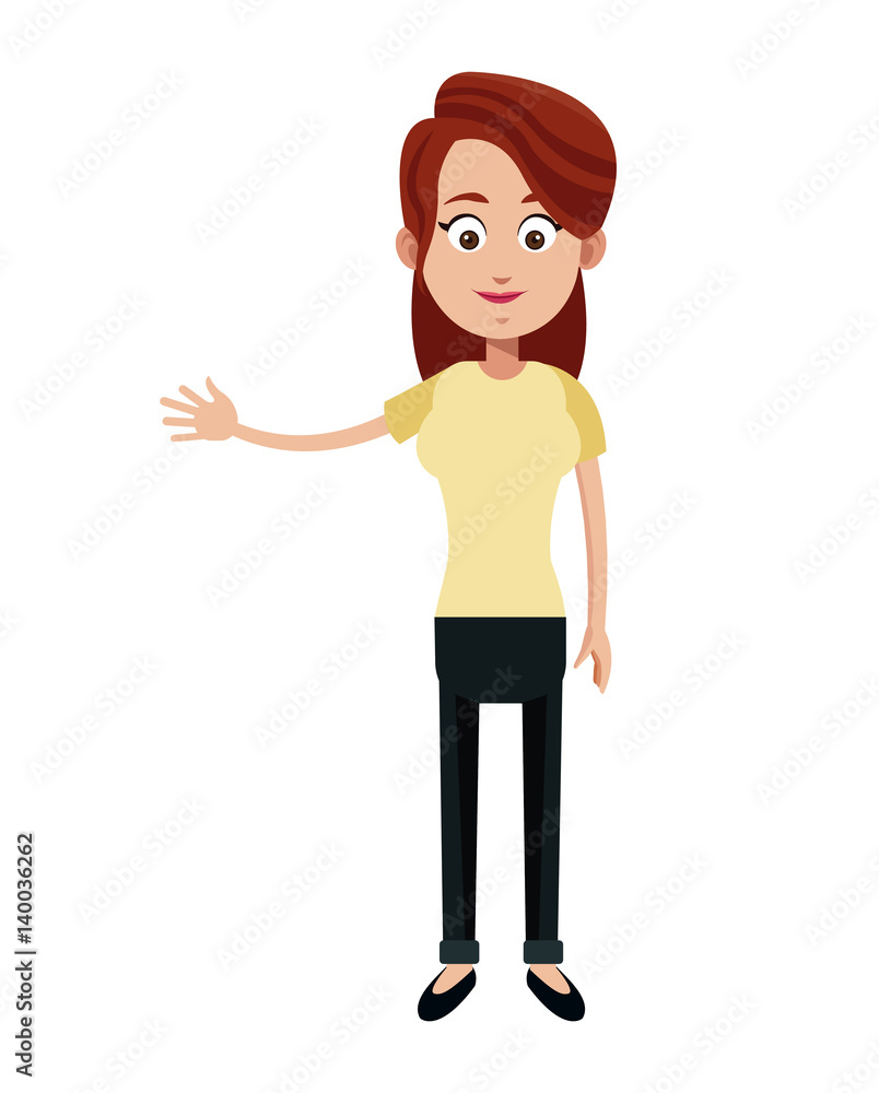 character female memeber family vector illustration eps 10 character female memeber family vector illustration eps 10