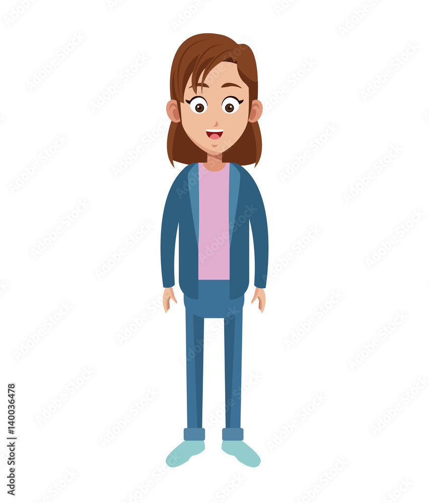 character female memeber family vector illustration eps 10 character female memeber family vector illustration eps 10