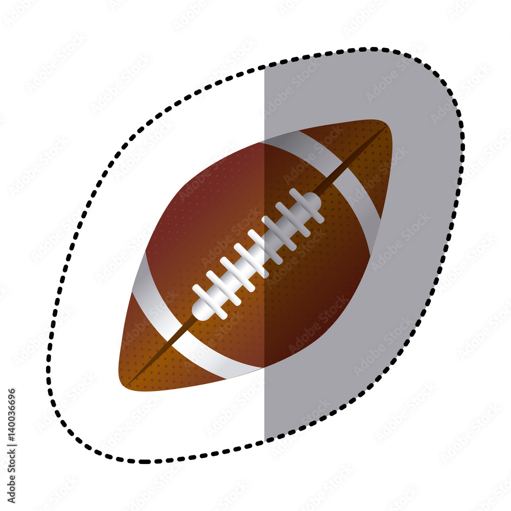 background sticker with football ball vector illustration background sticker with football ball vector illustration