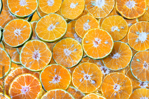 fresh orange in market