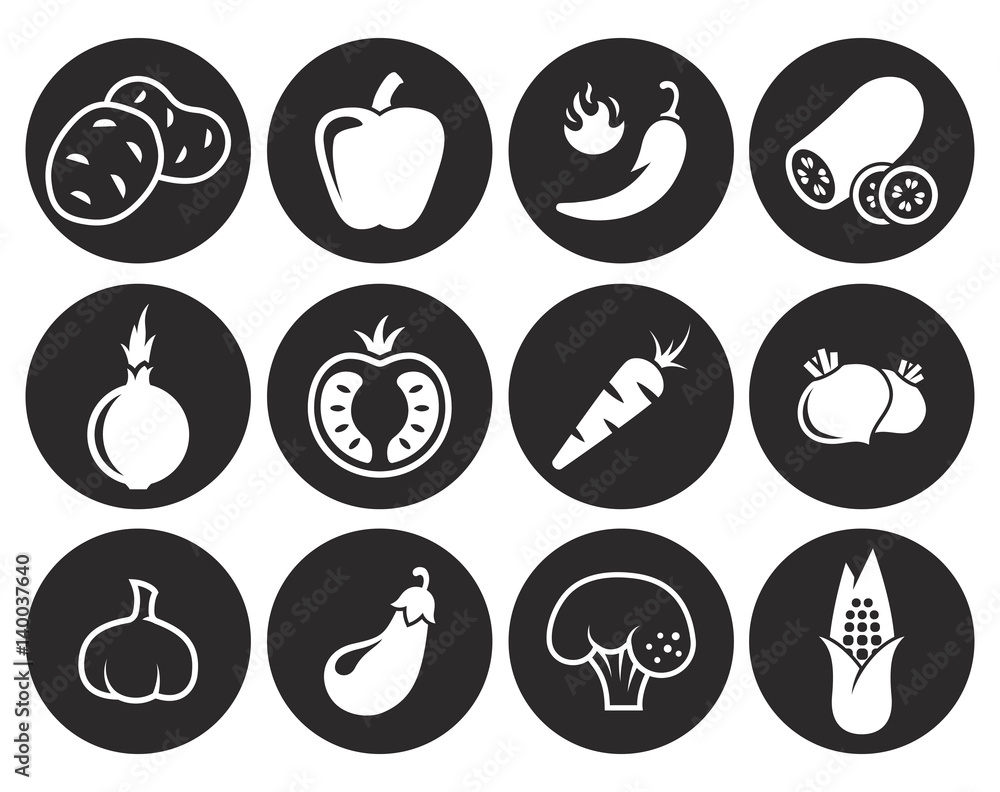 Vegetables web icon Vegetables web icon