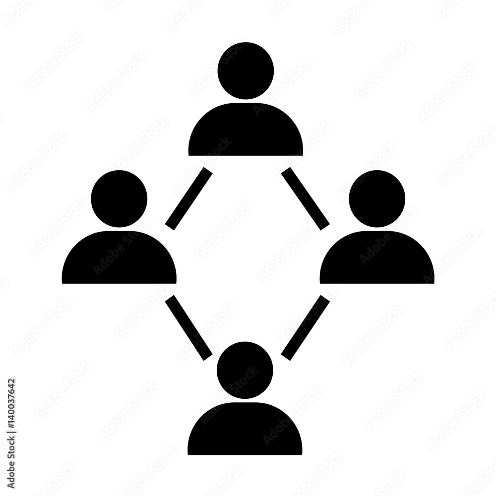 people network icon people network icon