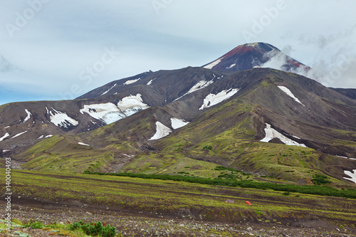 Avacha Volcano or Avachinskaya Sopka on Kamchatka Peninsula