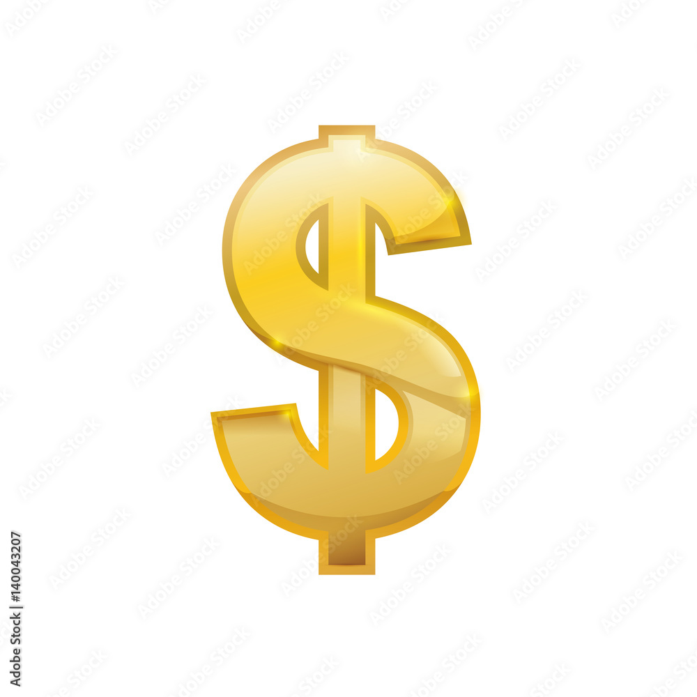 Fototapeta premium Dollar Money currency icon vector illustration graphic design