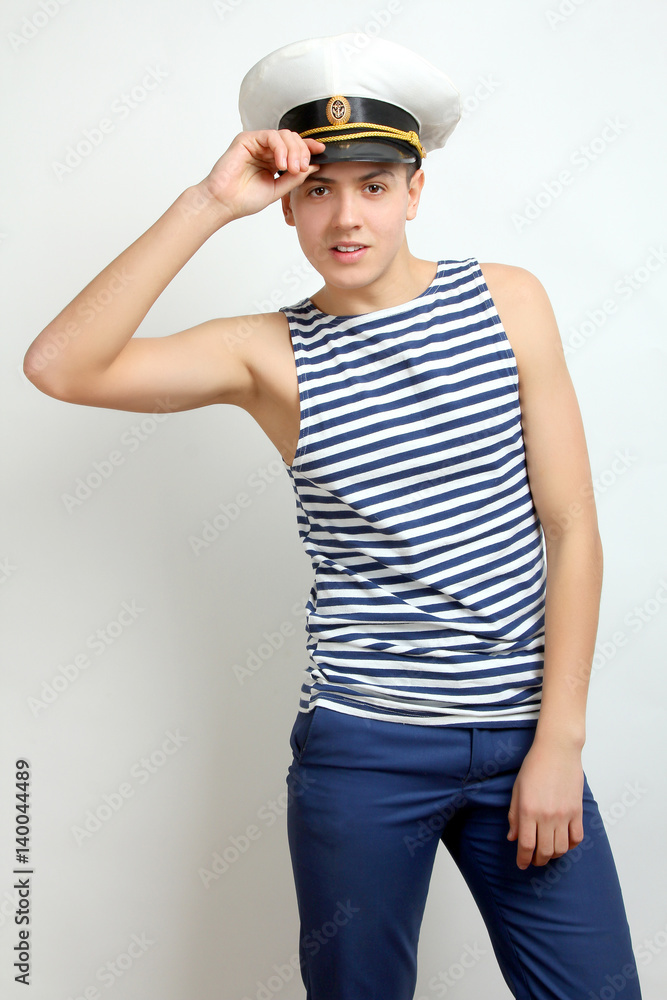 Fototapeta premium Guy sailor