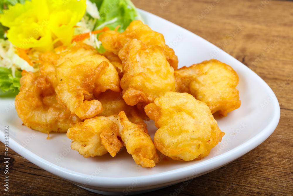 Squid tempura Squid tempura