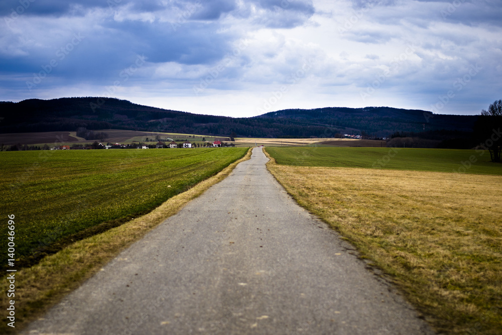 Journey through the field