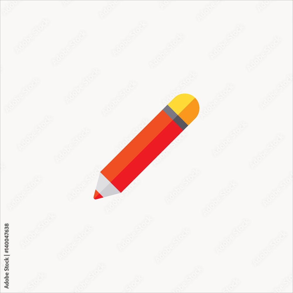 pen icon flat design pen icon flat design