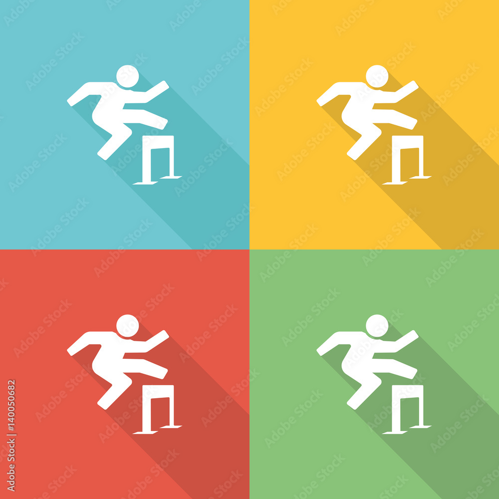 Pratice Flat Icon Concept Pratice Flat Icon Concept