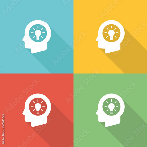 Great Idea Flat Icon Concept