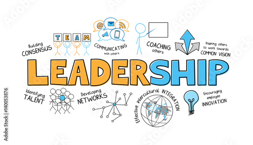 LEADERSHIP Vector Concept Line Icons