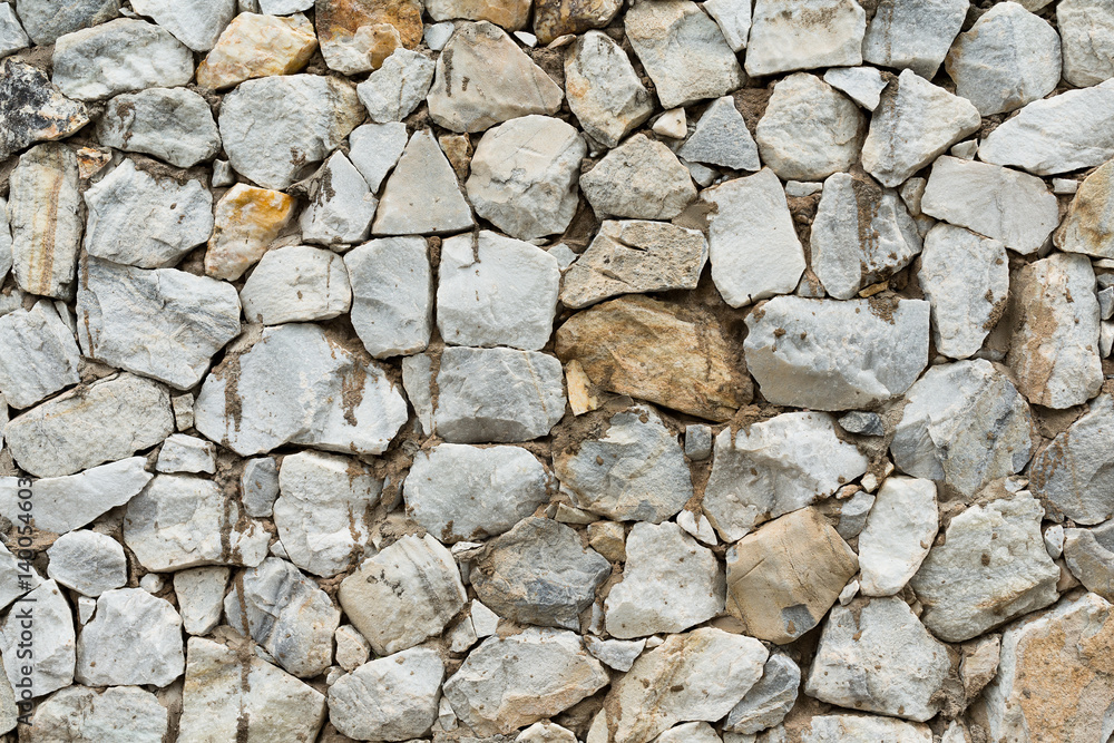 Fototapeta premium Rock stone wall