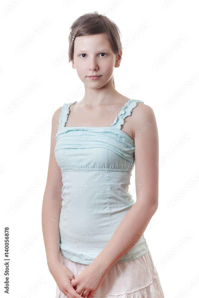 Teenage girl portrait Teenage girl portrait