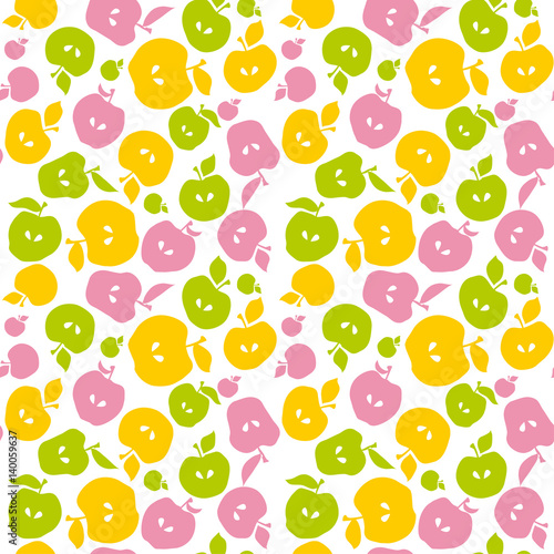 Naive apple fruit seamless ...