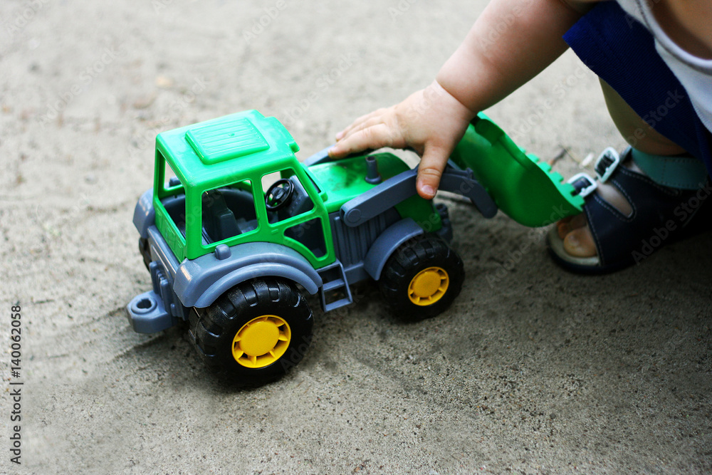 Fototapeta premium Children's outdoor play .