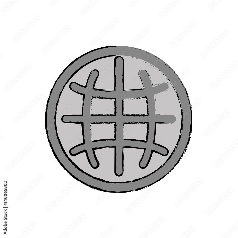 Sphere global symbol icon vector illustration graphic design Sphere global symbol icon vector illustration graphic design