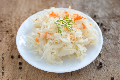 Sauerkraut mit Karotten