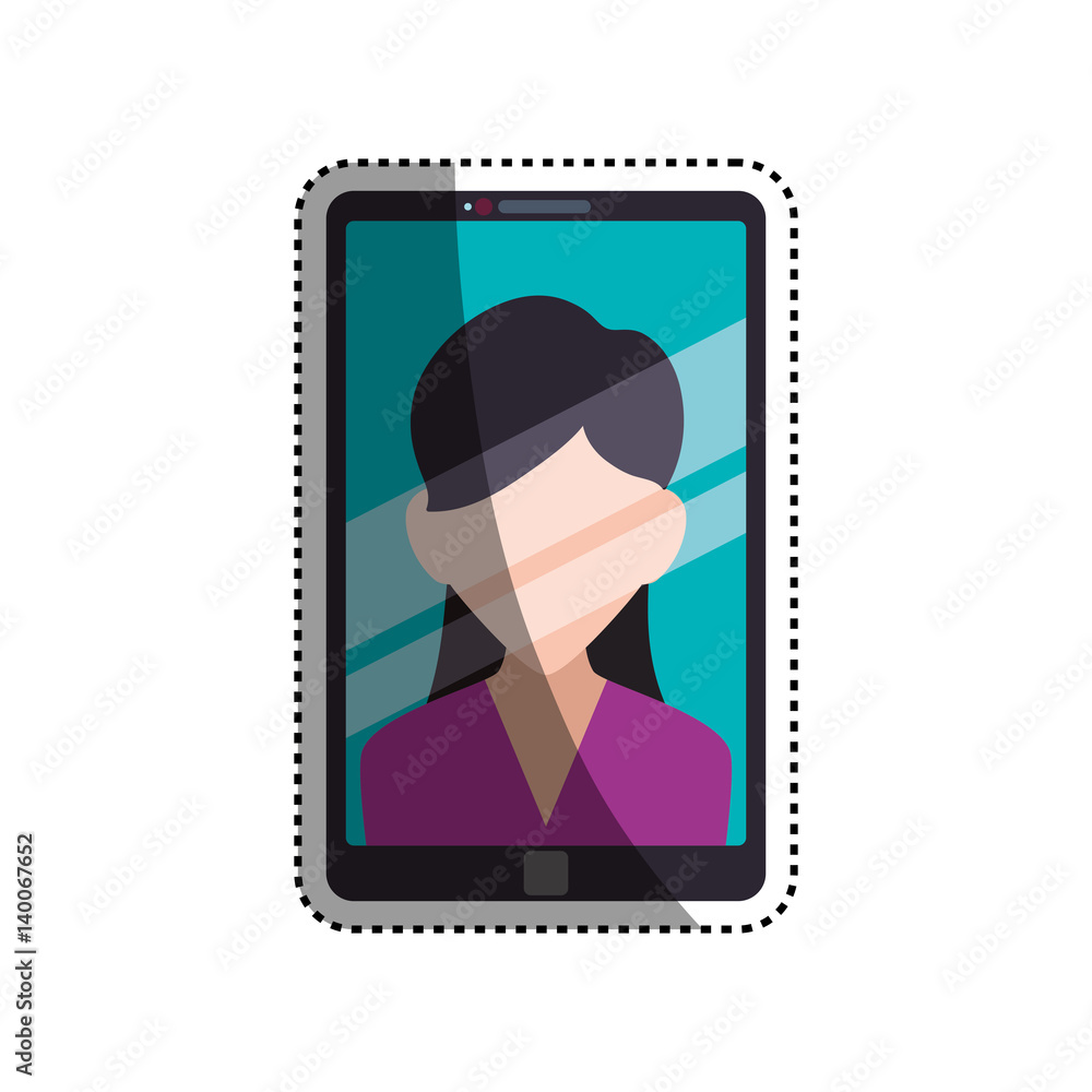 Video chat online icon vector illustration graphic design Video chat online icon vector illustration graphic design