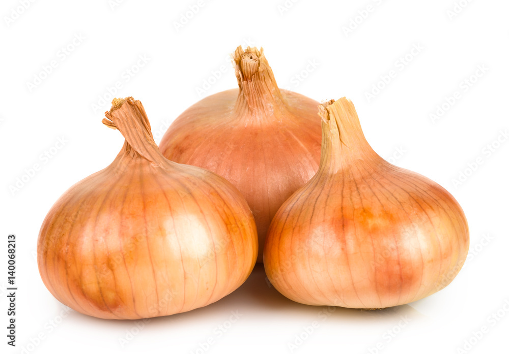 Fresh golden onions