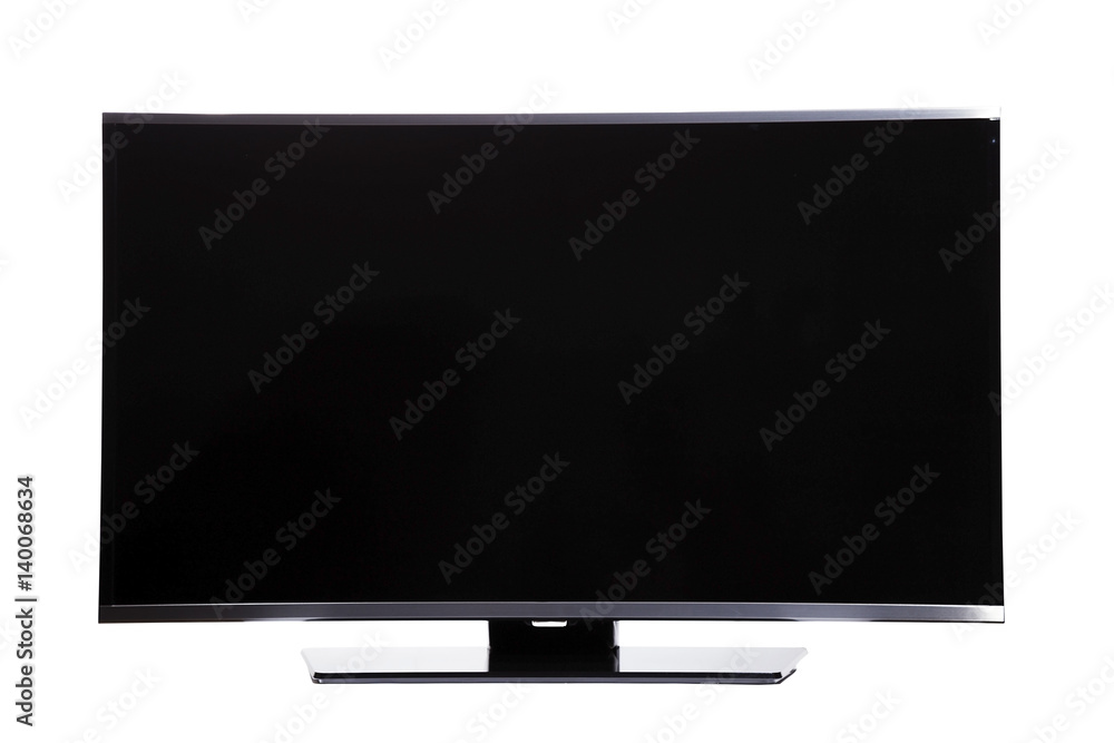 TV, monitor, screen isolated on white background. TV, monitor, screen isolated on white background.